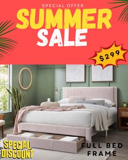 FULL BED FRAME