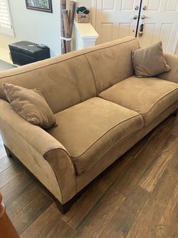 Couch and loveseat