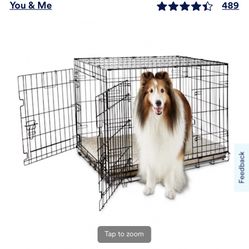 Large Dog Crate *used once*