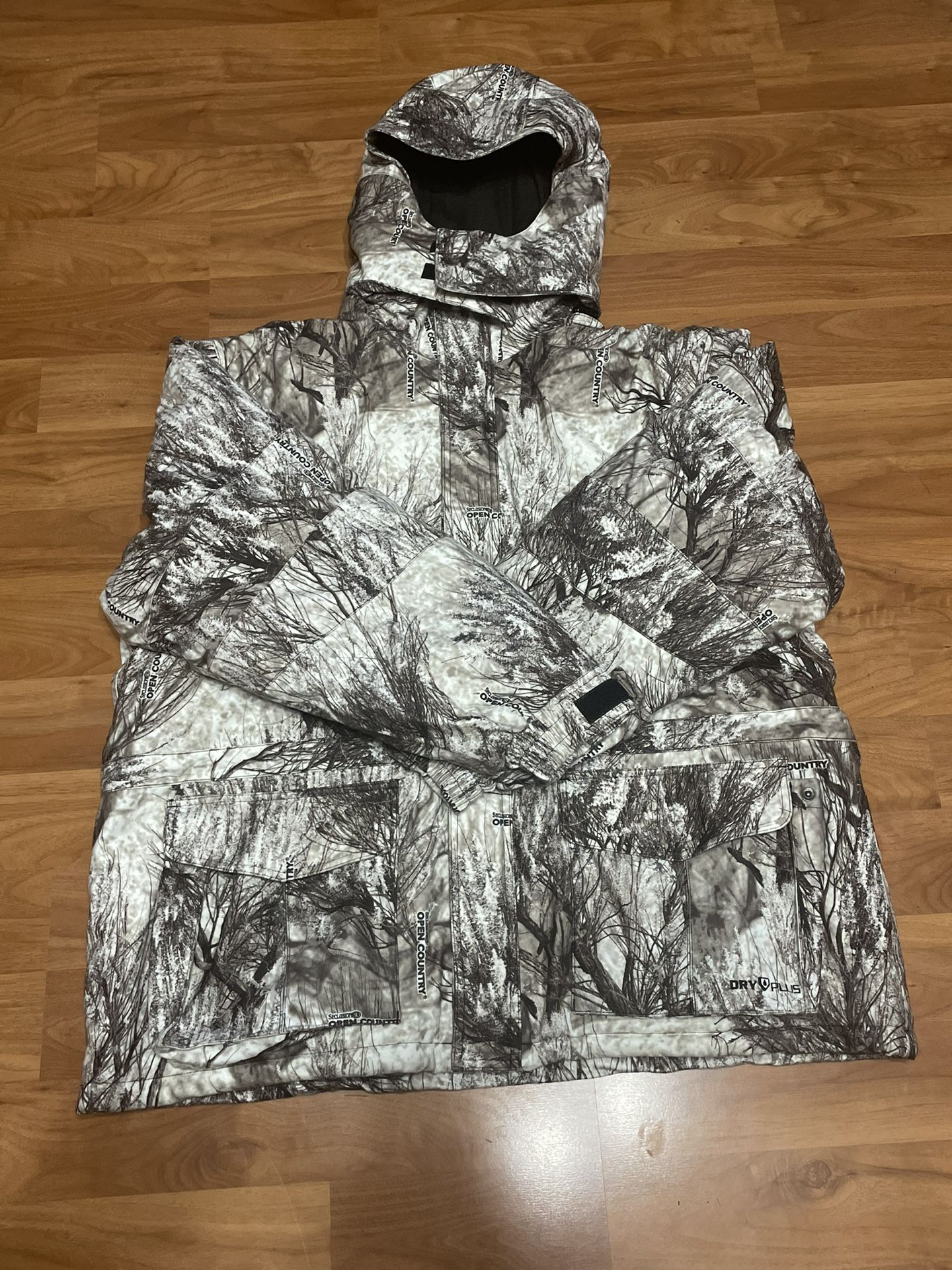 Cabela’s Seclusion 3D Open Country Hunting Jacket Size XXL
