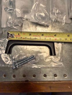Matte Black Drawer Handles