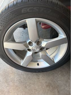 4 TIRES AND WHEELS FOR A CHEVY CAMARO 2010-2012