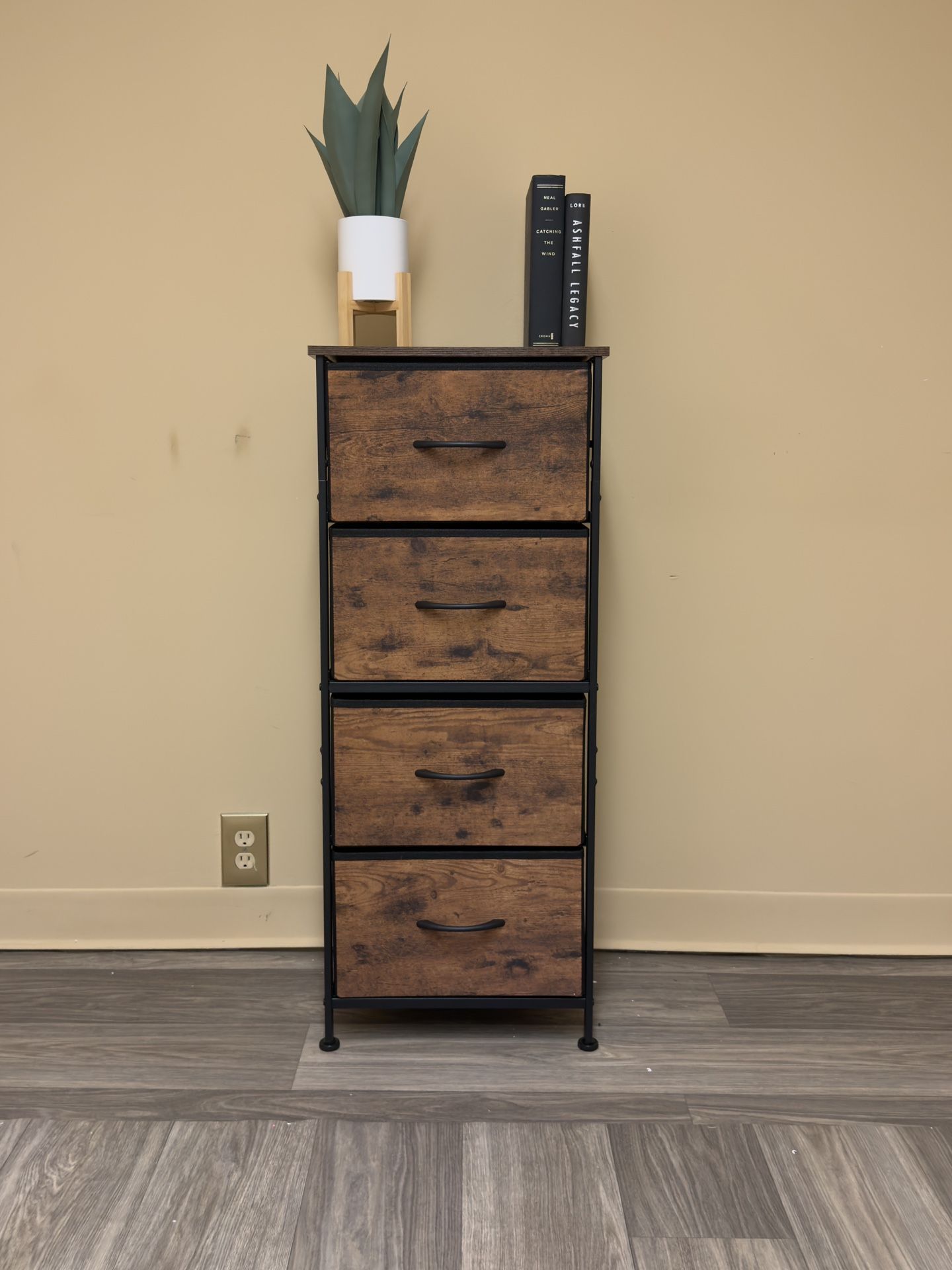 Brand New - 4 Fabric Drawer Dresser 