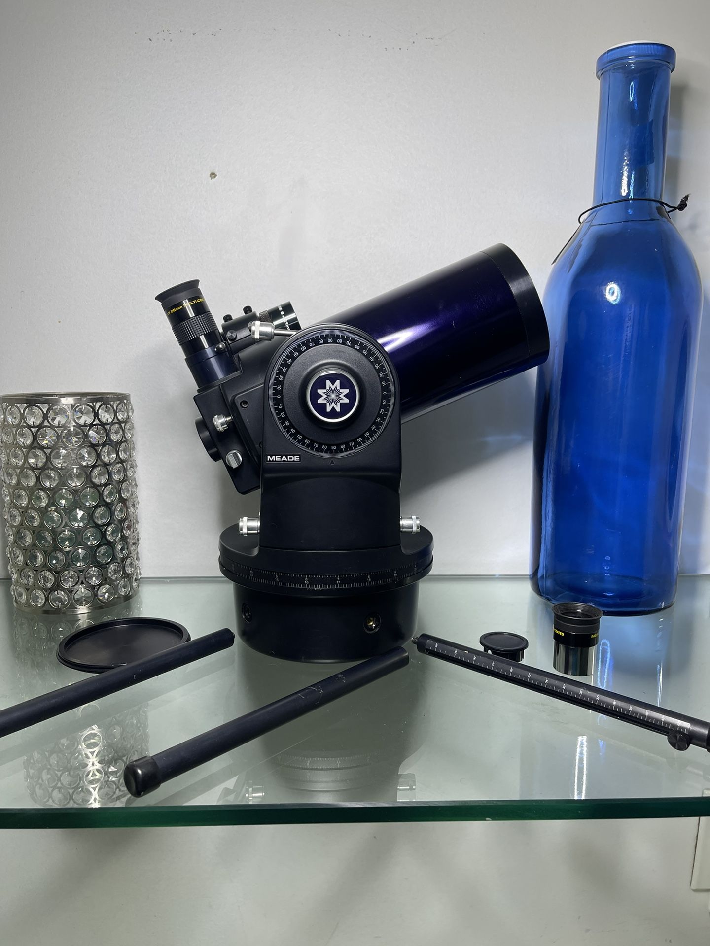 Meade ETXTelescope – 90mm Maksutov-Cassegrain – Clean Optics + Eyepieces + Box