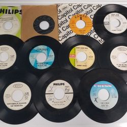 45 Record Collection Rolling Stones +++ some Promotional DJ Copies - Good to NM range 11 included!