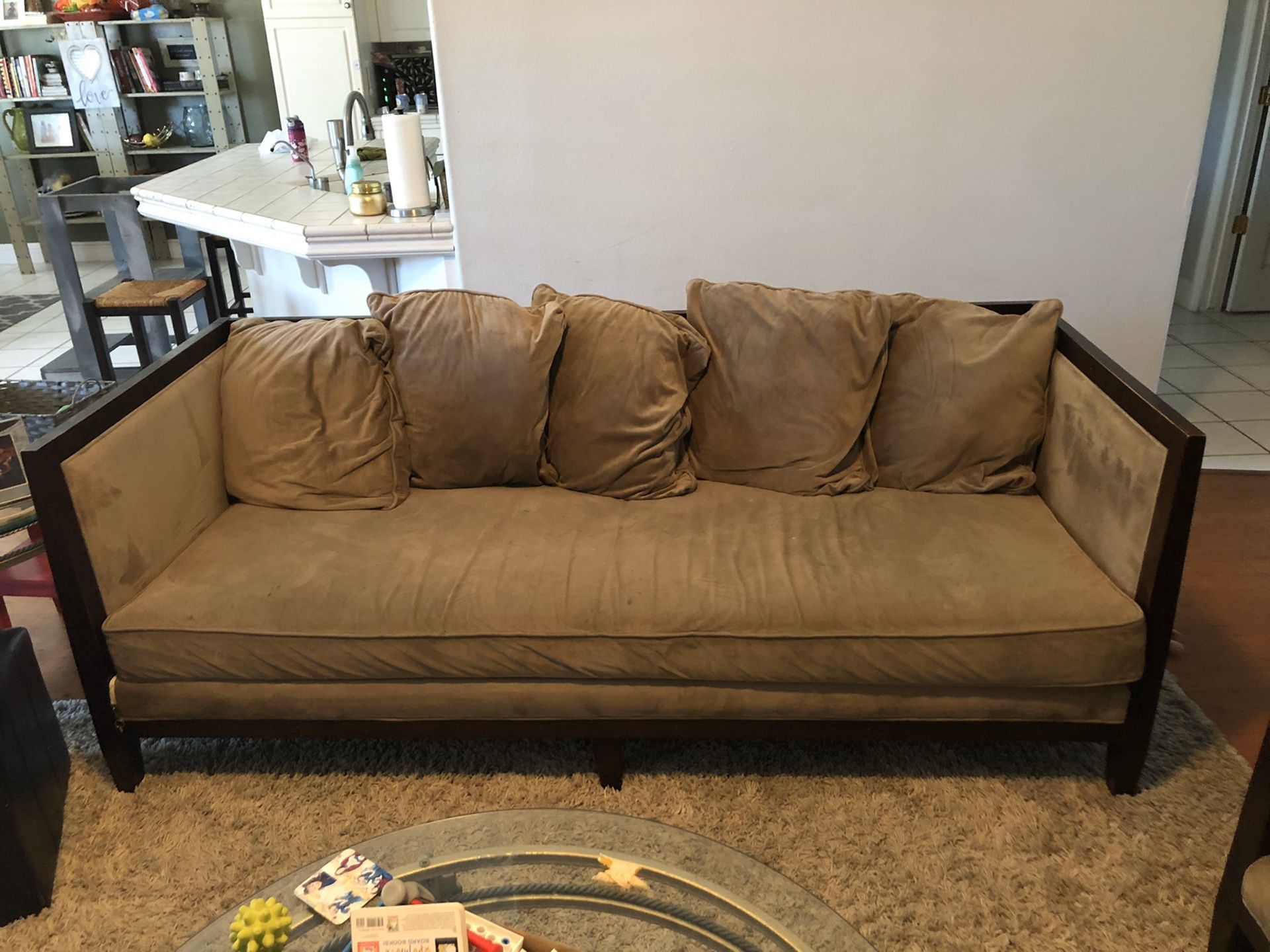 Bernhardt couch and love seat