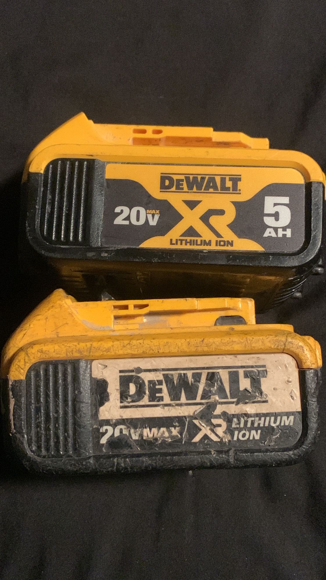 Dewalt Battery’s 