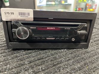 Mex-n4200bt Sony face off radio (2565)