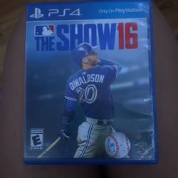 The Show 16 Playstation 4 Game