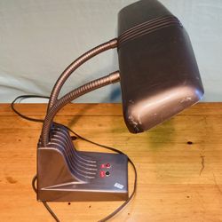 Vintage Twin Tube fluorescent desk lamp