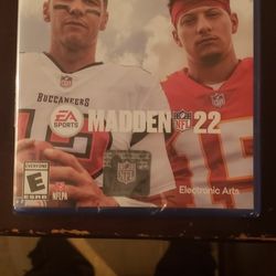 MADDEN  NFL 22 PS4 VIDEO GAME