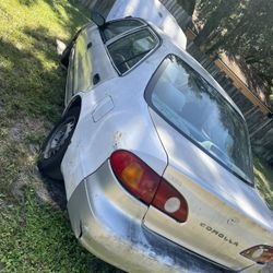 Toyota Corolla 2001 Manual