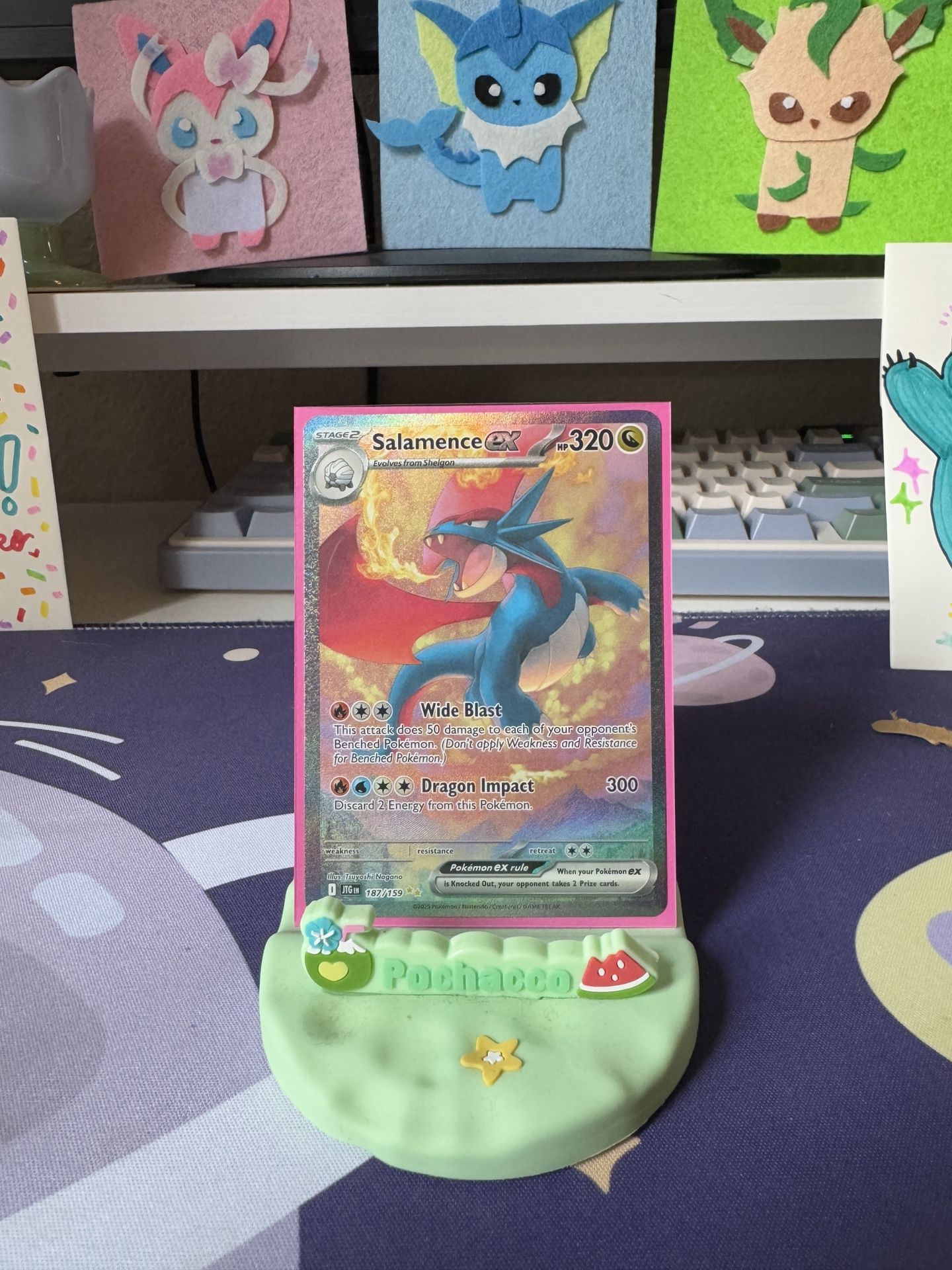 Salamence EX SIR 2025 Journey Together