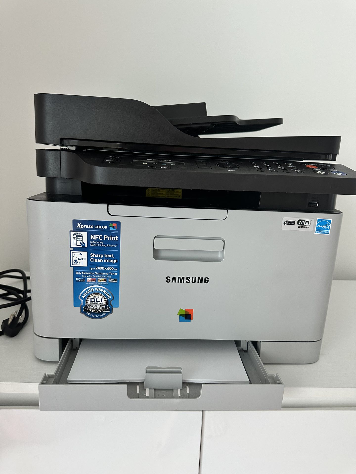 Samsung Xpress C460FW Color All-in-One Laser Printer, Fax, Scan, Copy