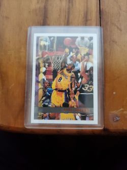 Kobe Bryant Rookie Card 