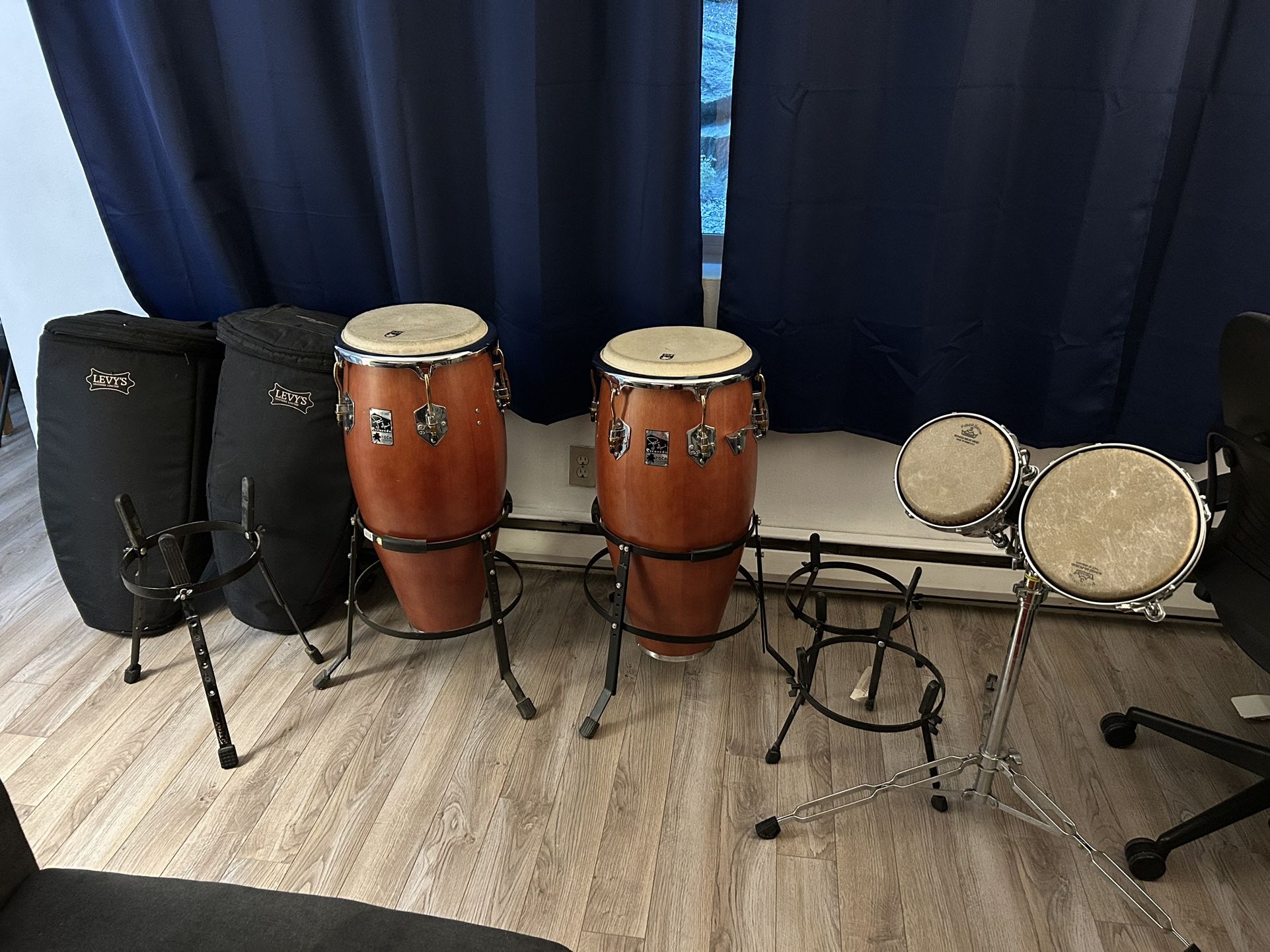 Professional Grade Bongos And Congas
