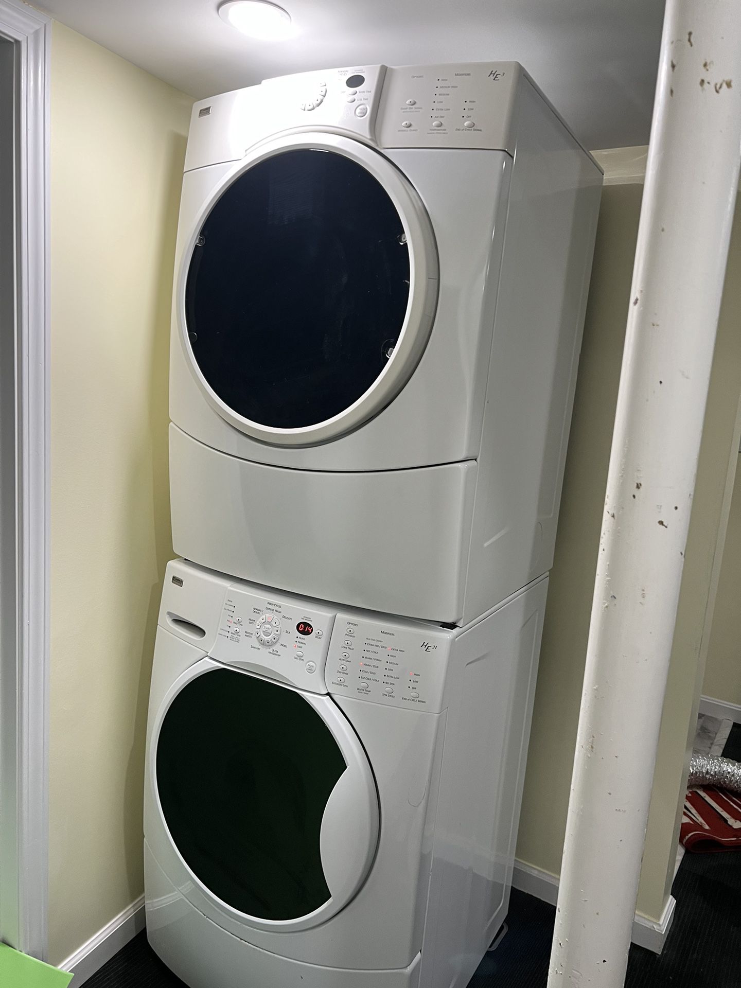 Washer Dryer Kenmore 