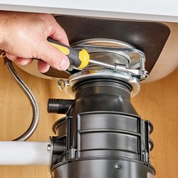 Garbage disposal installation