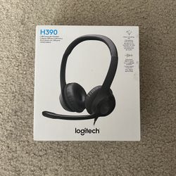 Logitech H390 USB Computer Headset With Mic