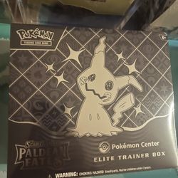 Pokemon Paldean Fates Pokemon Center ETB