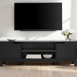 Black Tv Stand (Lightly Used)