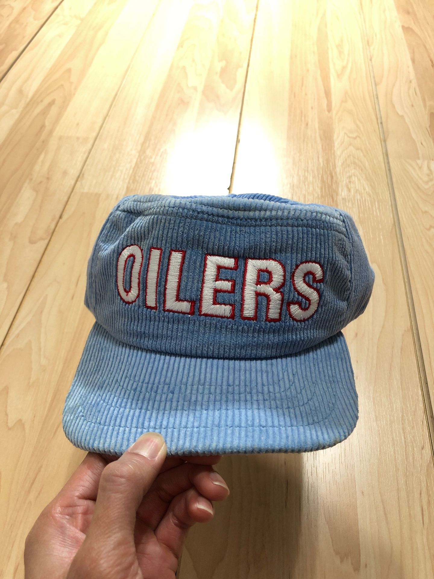 Vintage Oilers Corduroy Hat