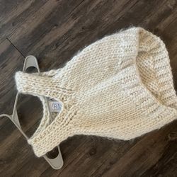 Wool/alpaca Handmade Sweater 