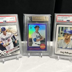 2017 Topps Cody Bellinger 3 card lot