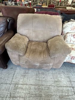 Tan Recliner Chair