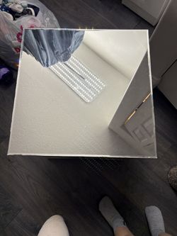 Mirrored Side Table