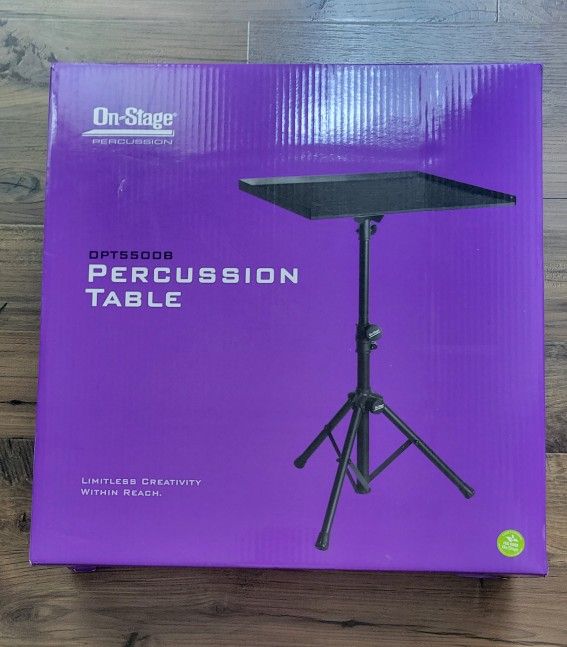 On-Stage Percussion Table