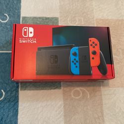 Nintendo Switch Console Red-Blue Brand New Sealed 