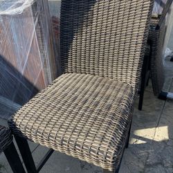 6 Sillas De Patio Altas Área Sur Centro Los Ángeles