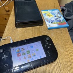 Nintendo Wii U 32GB Console, Gamepad Bundle W/ Cables & Pokken Tournament Tested