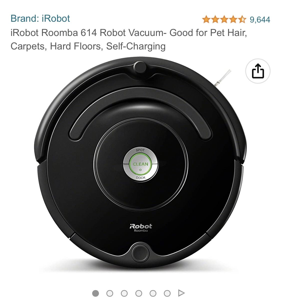 Irobot Roomba 614 - Brand New