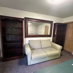 WOOD Bookcases - Set Of two $100 (separately $50  Each)