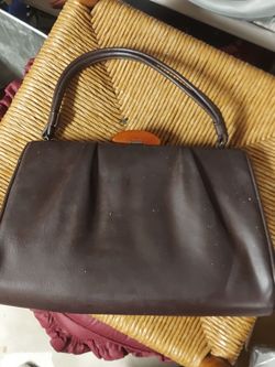 Vintage theodor california bakelite clasp handbag purse