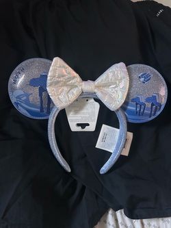 Star Wars blue ears glitter new Disneyland