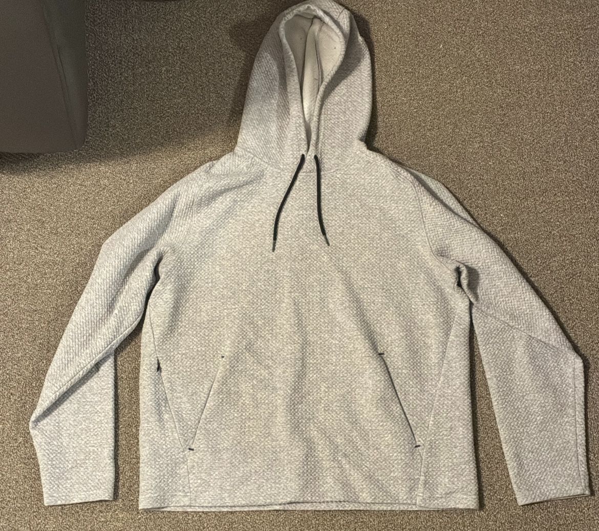 Cropped Gray Hoodie With Matching Sweatpants