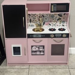 pink kitchen