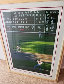 Limited Edition Lithograph " Pedro Martinez Fifty-Four