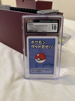 CGC 10 GEM MINT Poke Ball Old Maid 2019 Japanese Pokemon Card