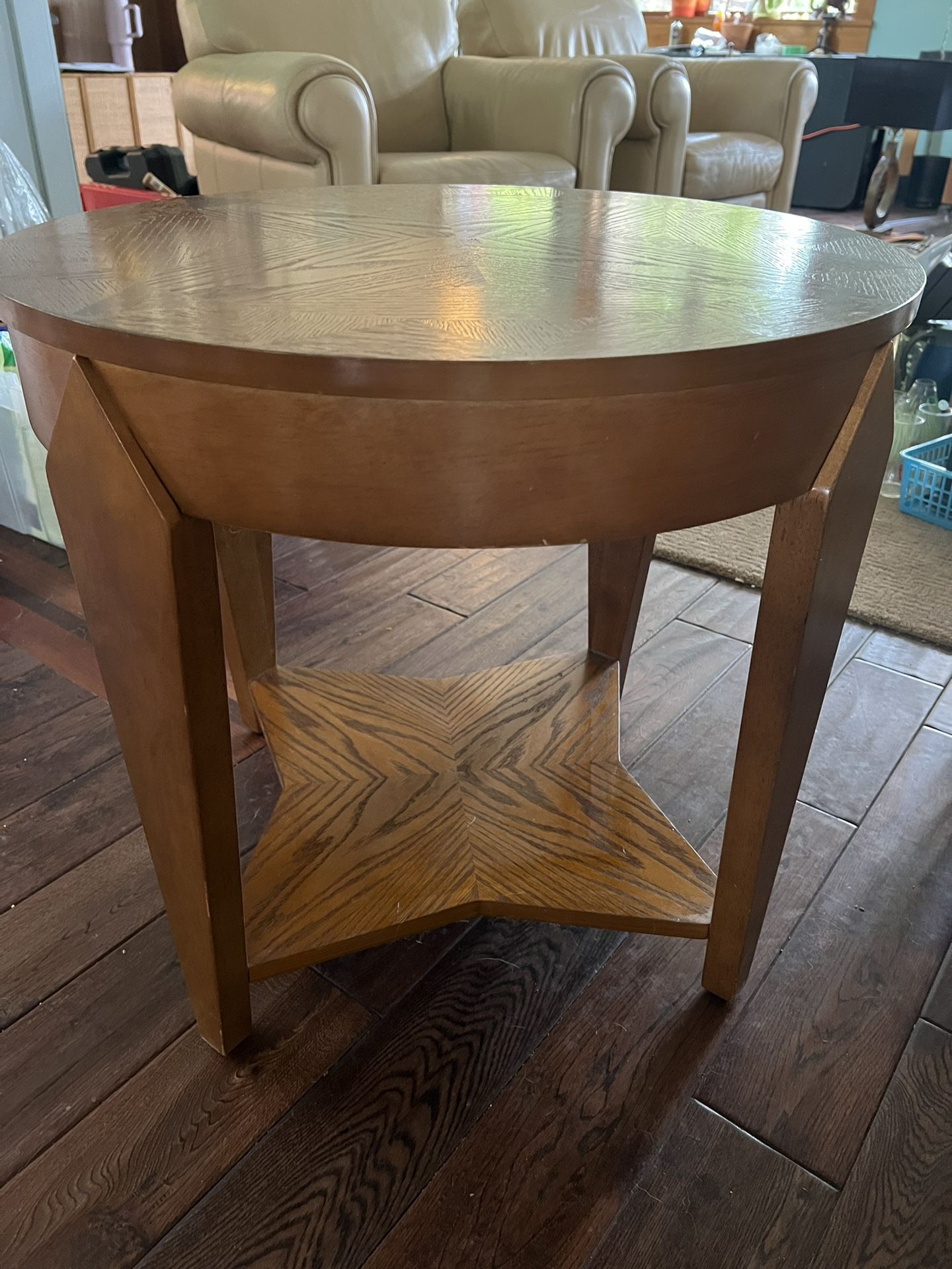 Mid Century Modern Wooden Accent Table