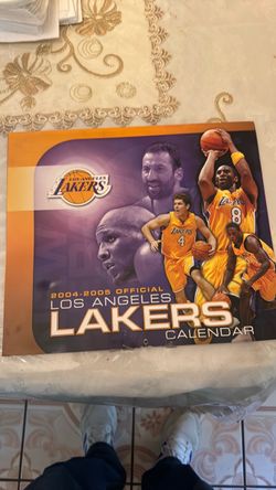2004-2005 lakers calendar