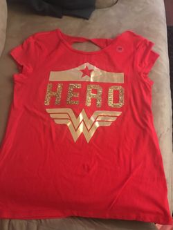 Girls super woman blouse