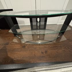 Glass TV Stand