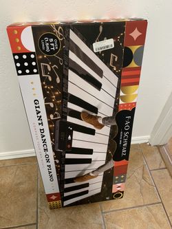 FAO Schwarz Piano Dance Mat