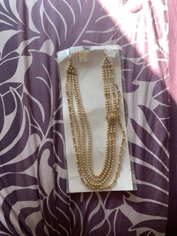 Indian long garland necklace