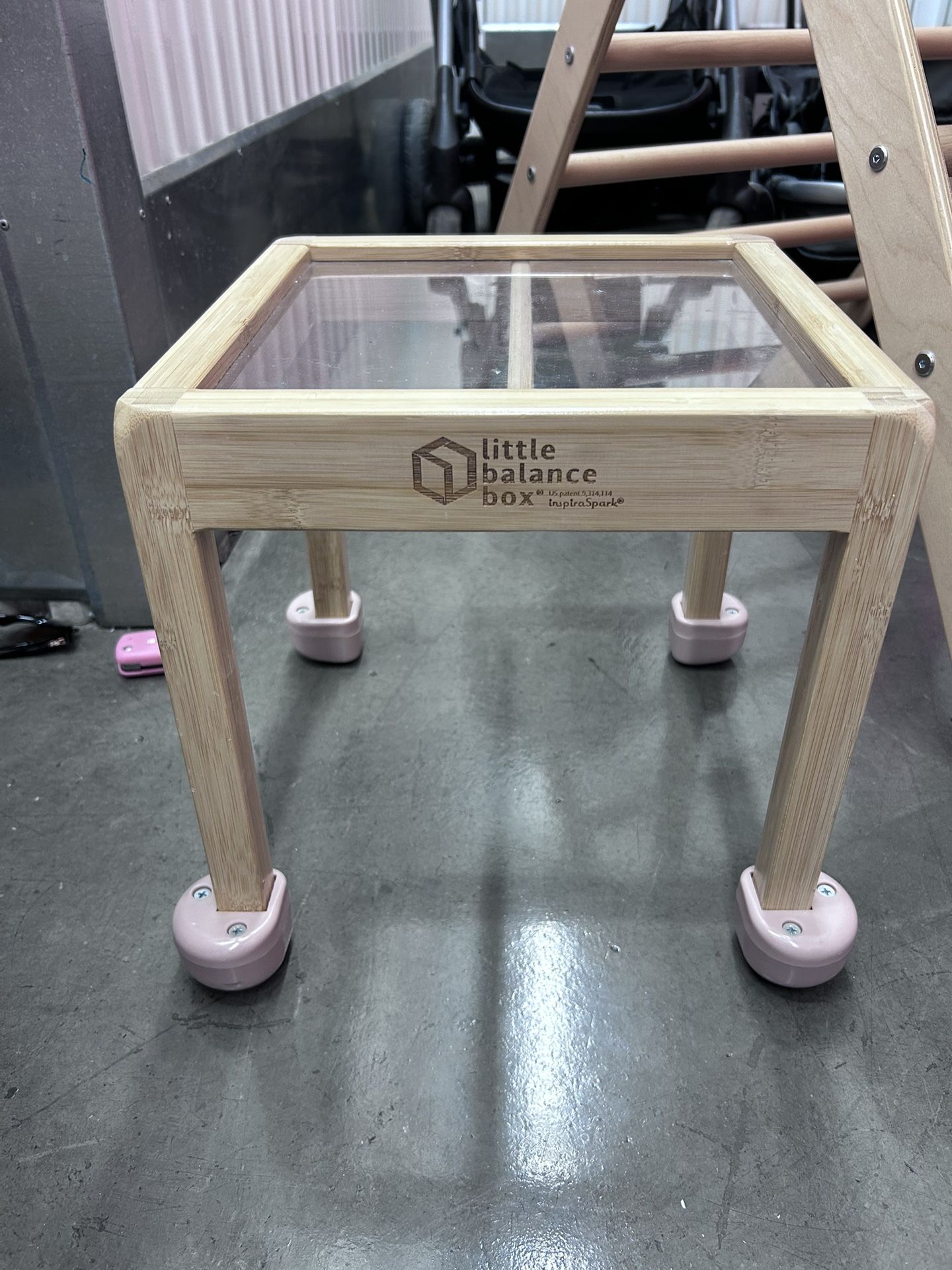 Wooden Balance Box & Climber