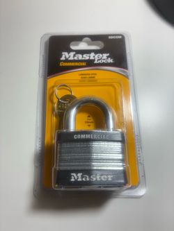 New Master Lock Commercial 5DCOM Padlock with Keys